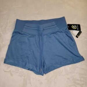 Champion Women Blue Soft Fleece Athletic Lounge Shorts XS